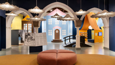 The Architecture and Design Museum's "Escape to Moominvalley" exhibition is open until Sept. 27.