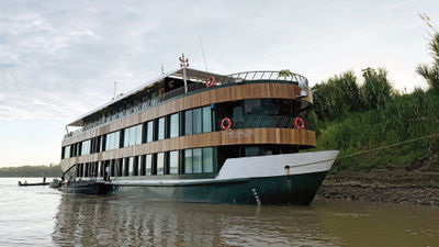 With a 1-to-1 staff-to-guest ratio, the Pure Amazon is more like a boutique hotel than a river cruise ship