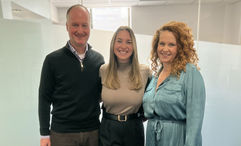 Promotions and appointments at Amadeus River Cruises, from left: Marcus Leskovar, Victoria Singleton and Hannah Westerdoll.