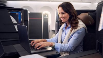 American said its widebody fleet will be equipped with free WiFi by early spring.