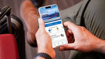 American said its app upgrade gives flyers a "simpler, more intuitive way to handle disruptions."