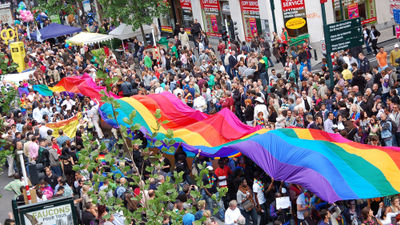 The Belgian capital city of Brussels is transformed during Brussels Pride.