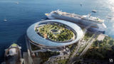 A rendering of the Outer Harbor Cruise Terminal, which would complement the existing terminal in Los Angeles.