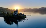 Maria Wörth on Lake Wörthersee, Austria