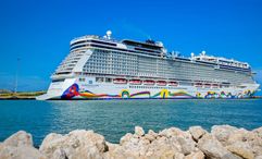 The Norwegian Encore. Norwegian Cruise Line Holdings’ (NCLH) three cruise lines will cross-honor guest loyalty statuses beginning Oct. 15.