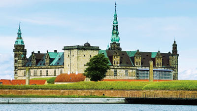 Kronborg Castle inspired Elsinore in Shakespeare's "Hamlet."