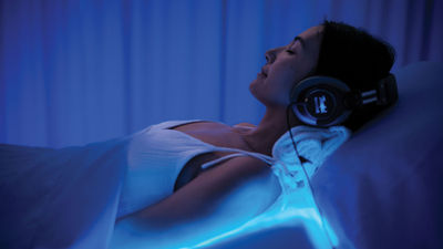 SpaHalekulani offers four vibroacoustic programs that use color, vibration and soothing sounds to promote well-being.