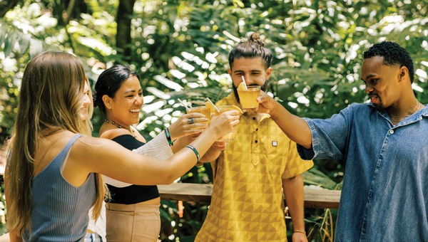 The tour includes a couple of stops along the route to sample the rums of the Koloa Rum Co., a local, small-batch producer.