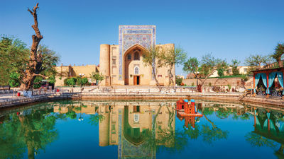 The ancient city of Bukhara is a top tourism draw in Uzbekistan.