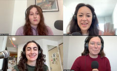 Travel Weekly editors, clockwise from top left: Brinley Hineman, Christina Jelski, Rebecca Tobin and Teri West.