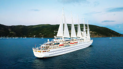 The Wind Surf in Jost Van Dyke, British Virgin Islands.